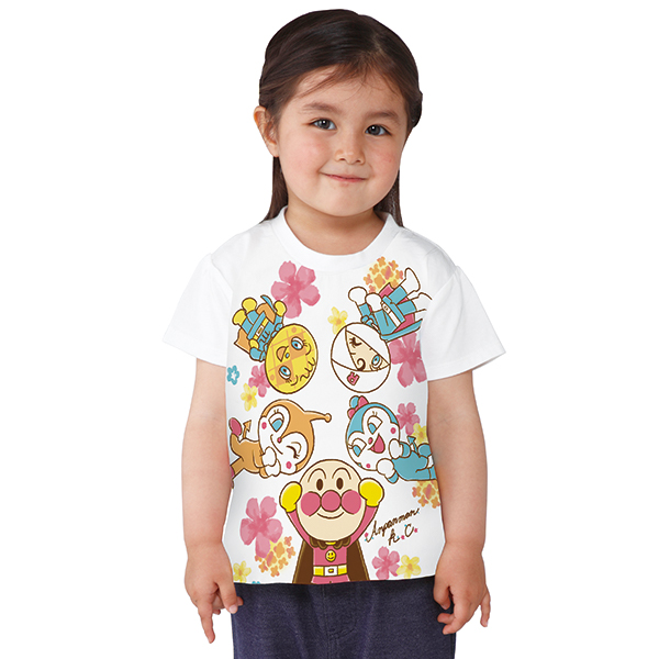 女の子集合tシャツ アイテム アンパンマンキッズコレクション Anpanman Kids Collection それいけ アンパンマン の楽しい世界観と おしゃれなデザインを融合させた子供服ブランド