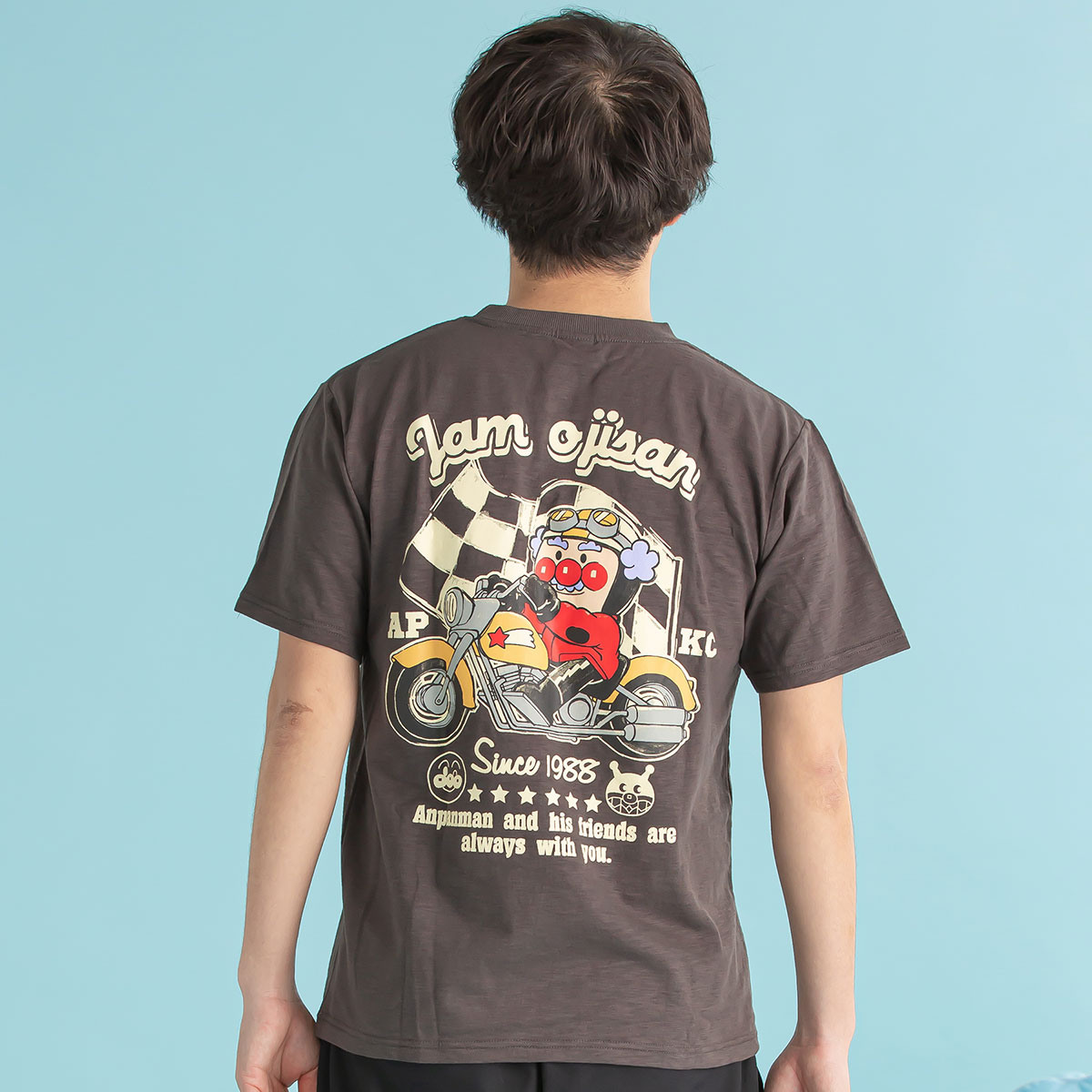 格安の通販  半袖Tシャツ つなぎ バイク ジャムおじさん アンパンマン 正規定価17380円 その他