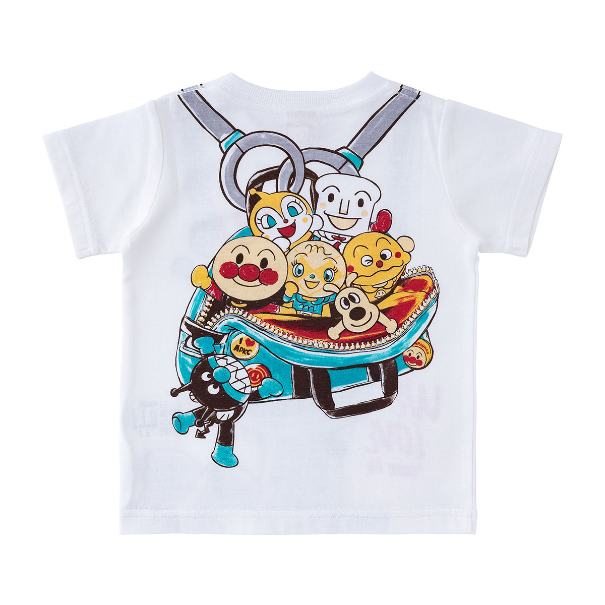 だだんだん トップス 半袖 tシャツ 白 子ども服 #521 - Tシャツ/カットソー