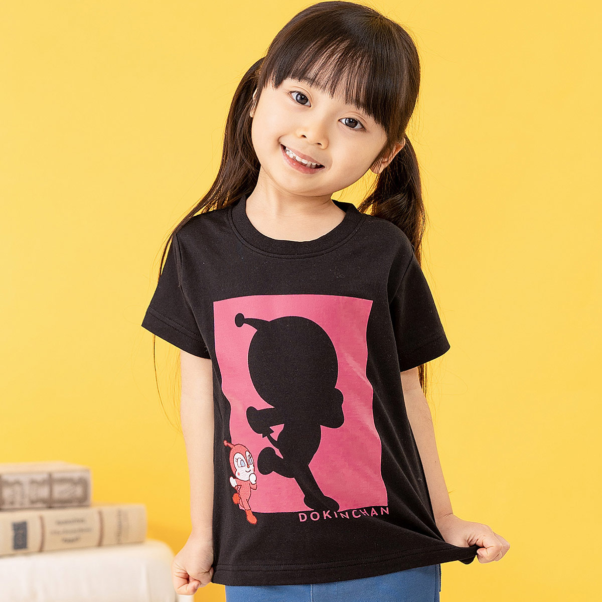 新品】タグ付き 白 アンパンマン ドキンちゃん コキンちゃん Tシャツ