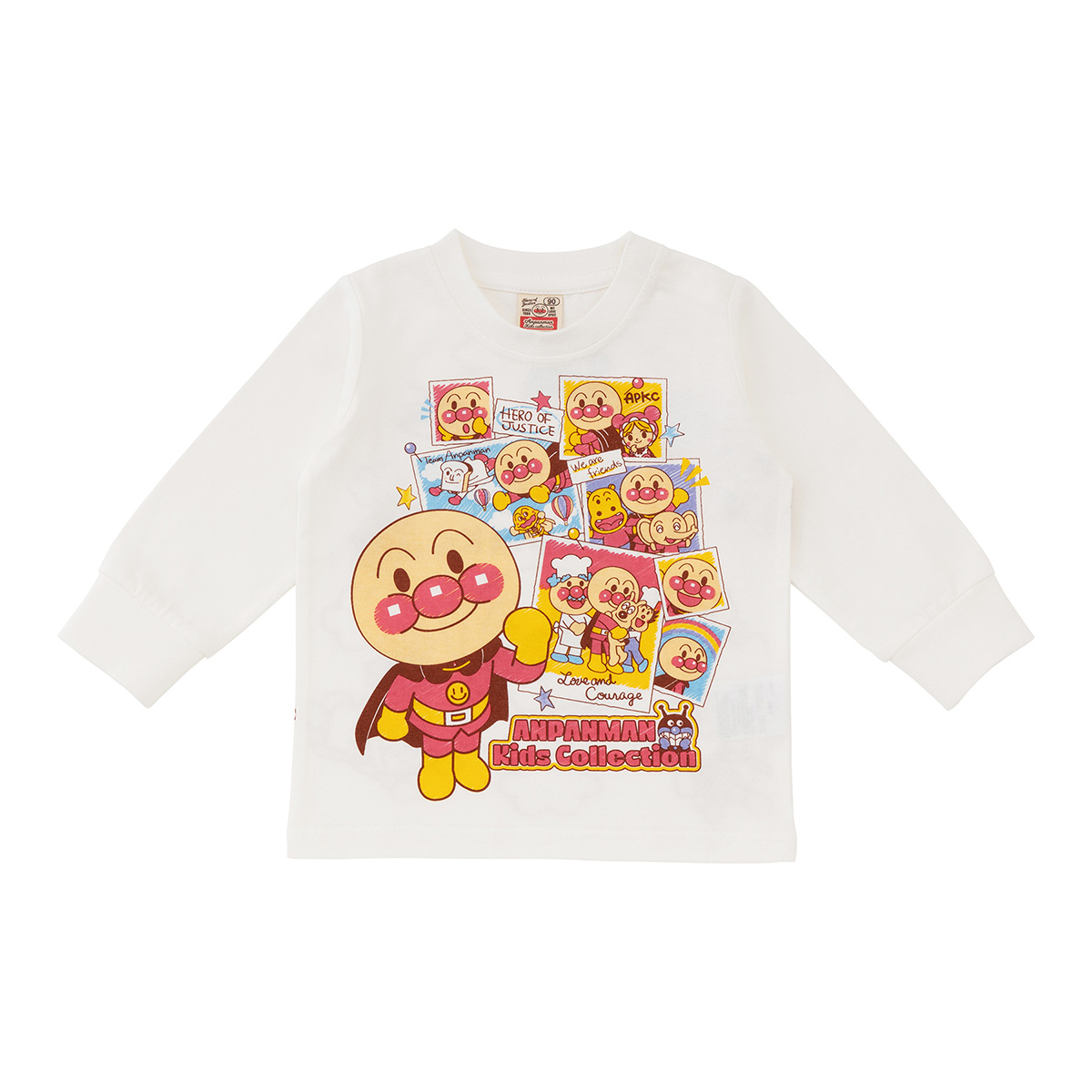 アンパンマンたくさん柄長袖Tシャツ｜アイテム｜アンパンマンキッズ