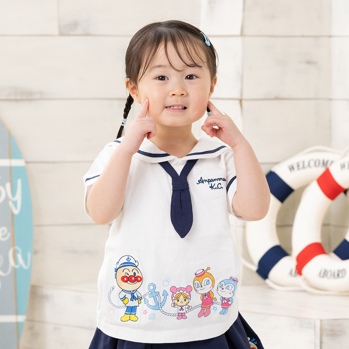 アンパンマン ドキンちゃんマリンセーラーTシャツ｜アイテム