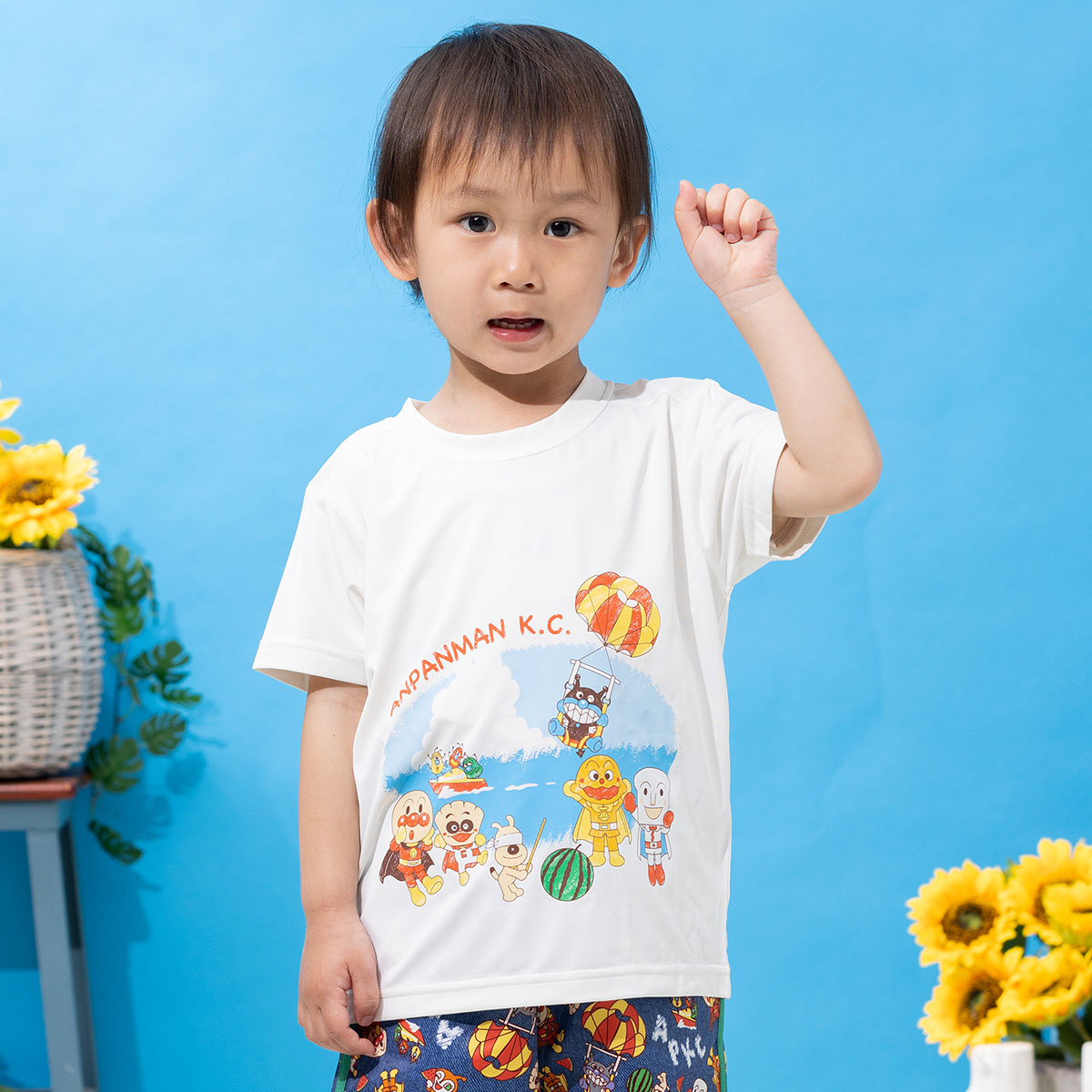 水陸両用スイカ割り半袖Tシャツ｜アイテム｜アンパンマンキッズ