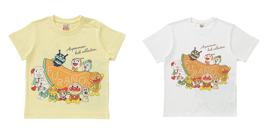ふらの限定メロン柄半袖Tシャツ　子ども／大人